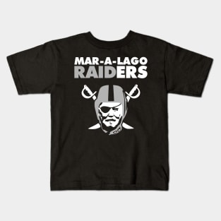 Dark Brandon's MAR-A-LAGO RAIDERS Kids T-Shirt